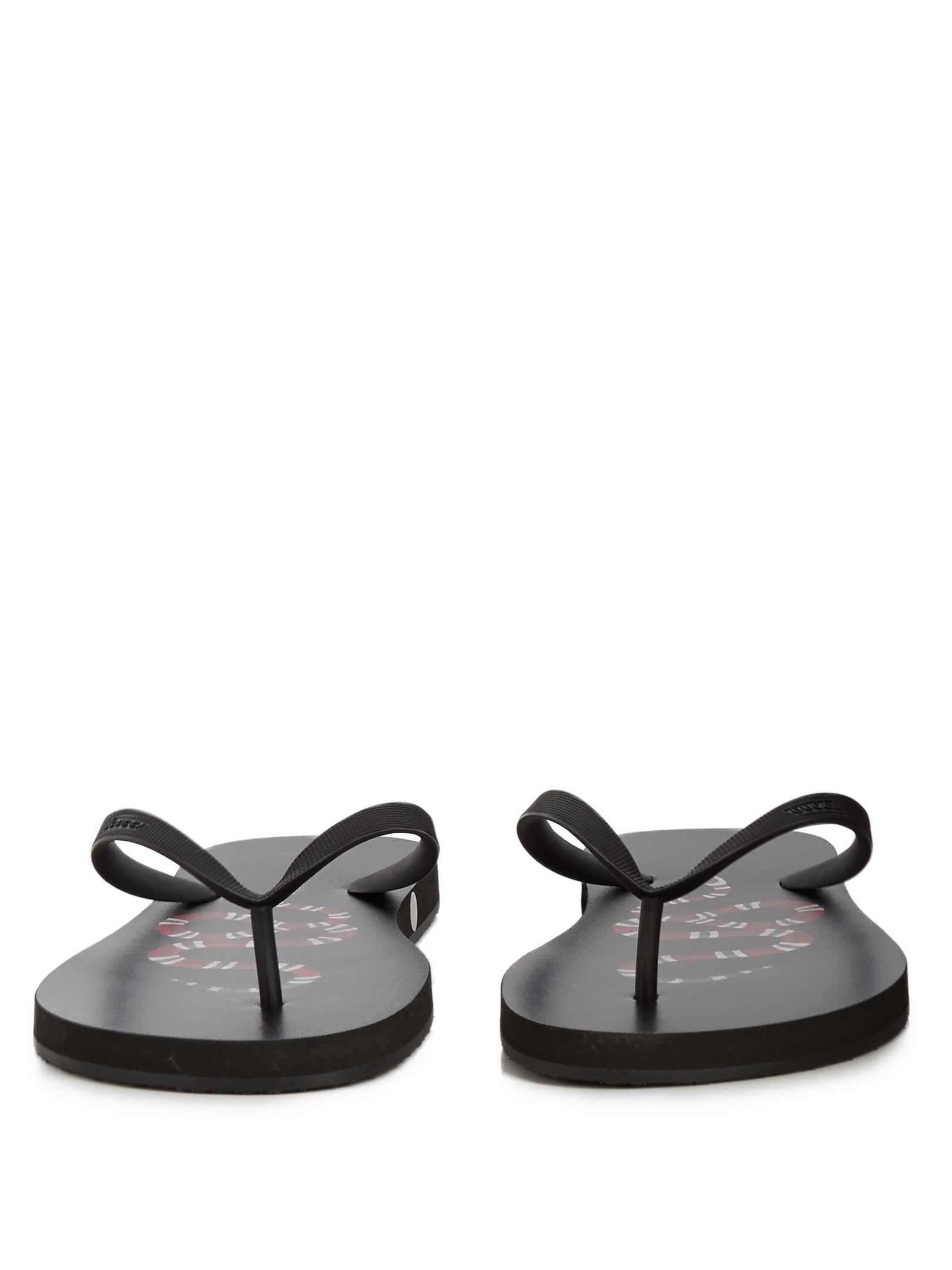 Gucci | Black Logo Embossed Rubber Slide Mule Slipper Flat Pool Flip Flo in 2020 | Slide sandals 